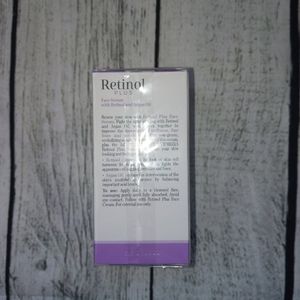 Retinol anti aging cream.